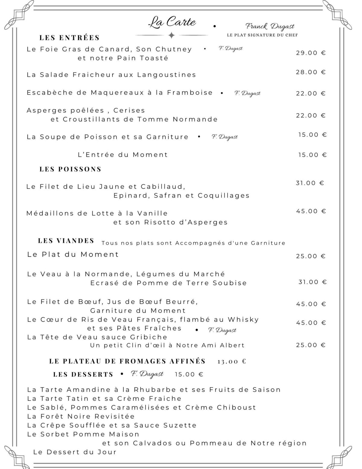 La carte de printemps