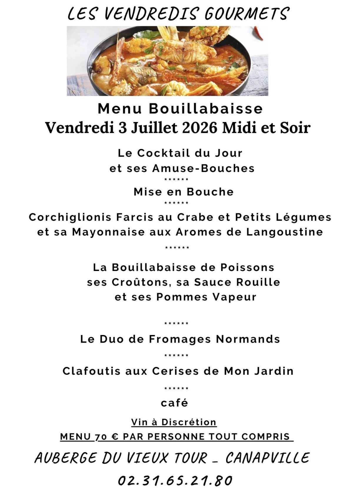 bouillabaisse le Vieux tour
